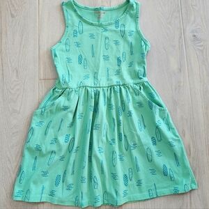 Cat & Jack girls sleeveless green dress